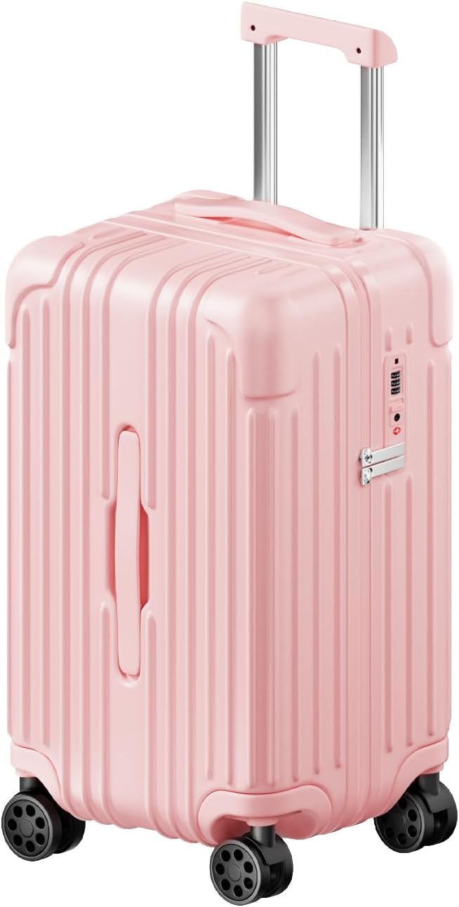 Krute Carry on Luggage 20 inch Suitcases with Spinner Wheels PC+ABS Airline Approved Hard Side Luggages with TSA Lock
