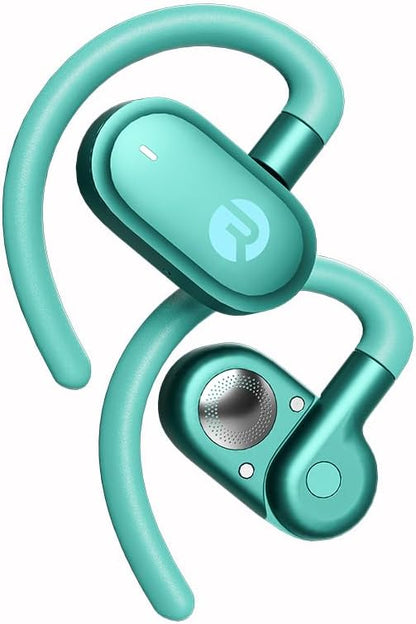 Raycon Fitness Open Earbuds – True Wireless Open Ear Bluetooth Headphones, Hook Design, IPX5 Water Resistant, 40 Hours of Battery Life (Mint)