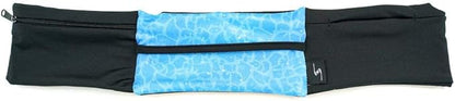 3 Pocket Adjustable Running Belt Waist Pack, Fanny Pack For Working Out With Sweat Resistant Backing, Holds All iPhone Models