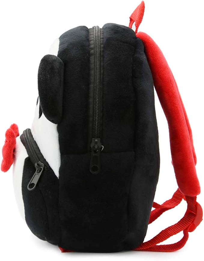 Children Toddler Preschool Backpack Plush Animal Cartoon Backpack Baby Kids School Satchel Travel Lunch Bags(Panda)