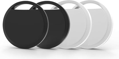 Air Tracker Tags 4 Pack Smart Tag Bluetooth Trackers Work with Apple Find My (iOS Only), Lightweight Tag Prevent Loss of Luggage Wallets Keys Bags,Replaceable Battery,IP67 Waterproof