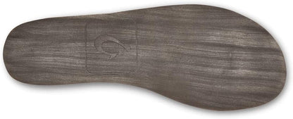 OLUKAI Moloa Slipper, Men's Premium Leather Slip-On Shoes, Soft Genuine Shearling Lining & Gel Insert, Drop-In Heel & All-Day Comfort