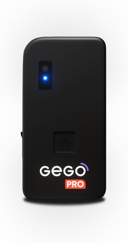 GEGO PRO – GPS Luggage Tracker Designed for Travel, Real-Time Global Tracking for Bags & Gear, Bag-Opening Alert, Worldwide Coverage, 4G LTE Connectivity, No BT Limits (Subscription Required)