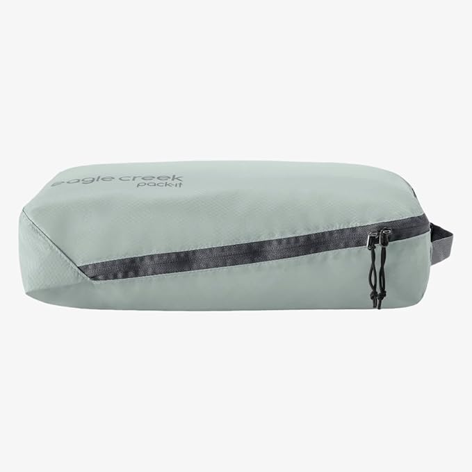 Eagle Creek Pack-It Isolate Cube Set - Packing Cubes for Stackable Storage - Convenient Top Handle - Easy Grab Zipper Pull - Storm Grey - XS/S/M - 3