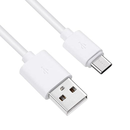 Smays Bulk USB C Cable 10-Pack, Type C Charging Cord White 3ft