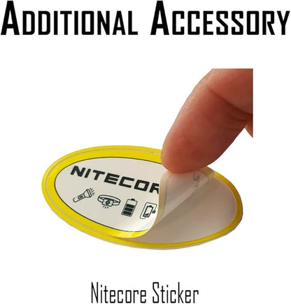 Nitecore HC75 UHE 3000 Lumen USB-C Rechargeable Zoomable Work Headlamp, White and Red Beams for Industrial Work, Night Camping, Hiking, and Hunting, Adjustable Focus with Floodlight and Spotlight