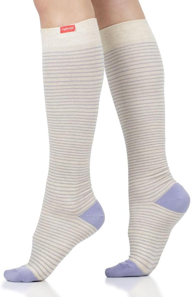 VIM & VIGR Cotton Graduated Compression Socks