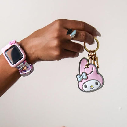 Sonix x Sanrio Character Keychain Case Compatible with Apple AirTag | Protective AirTag Cover Keychain | My Melody