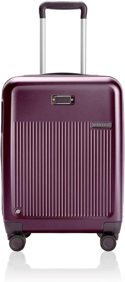 Briggs & Riley Sympatico Hardside Luggage Collection, Plum, 21" Global Carry-On, Sympatico Hardside Luggage