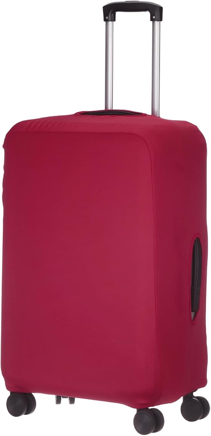uxcell Travel Luggage Cover, Washable Suitcase Covers for Luggage Anti-scratch Suitcase Protector Elastic Baggage Protective, Fits 29-32 Inch Suit Case, Wine Red
