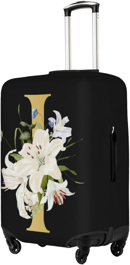Decorative I Suitcase Protectors Elastic Washable Luggage Covers With Concealed Zippers For 18-32 Inch Luggage (Size Xl: Fits 29-32 Inch)