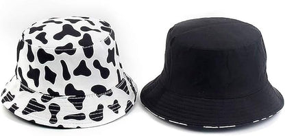 XYIYI Cute Bucket Hat Beach Fisherman Hats for Women, Reversible Double-Side-Wear
