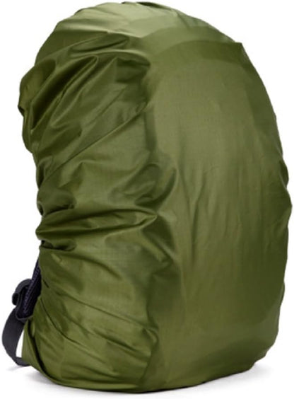 Silfrae Waterproof Rucksack Cover Backpack Rain Cover 30L-100L for Travel Climbing Hiking (Army Green, 40L-50L)