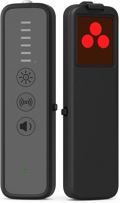 SALAN Hidden Camera Detector – Portable RF Detector & Camera Finder with Infrared Lens Scanner, GPS Tracker Detector for Vehicles, Bug Sweeper & Hidden Device Detector for Hotel Rooms, Travel