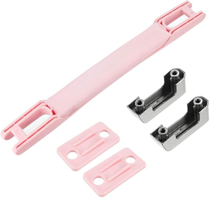 uxcell Luggage Handle, 220mm Long Strap Grip Replacement for Suitcase Case Pink
