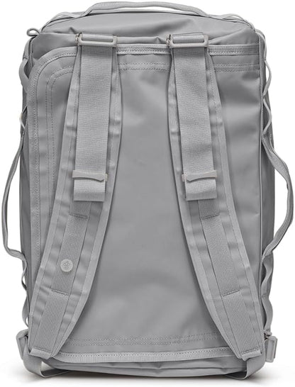 Baboon to the Moon Go-Bag Mini Duffle Bag - Detachable Straps, Small Gym Bag, Travel Duffel Bags for Women and Men, Duffle Bag for Travel, Backpack, Overnight Bag (Alloy)