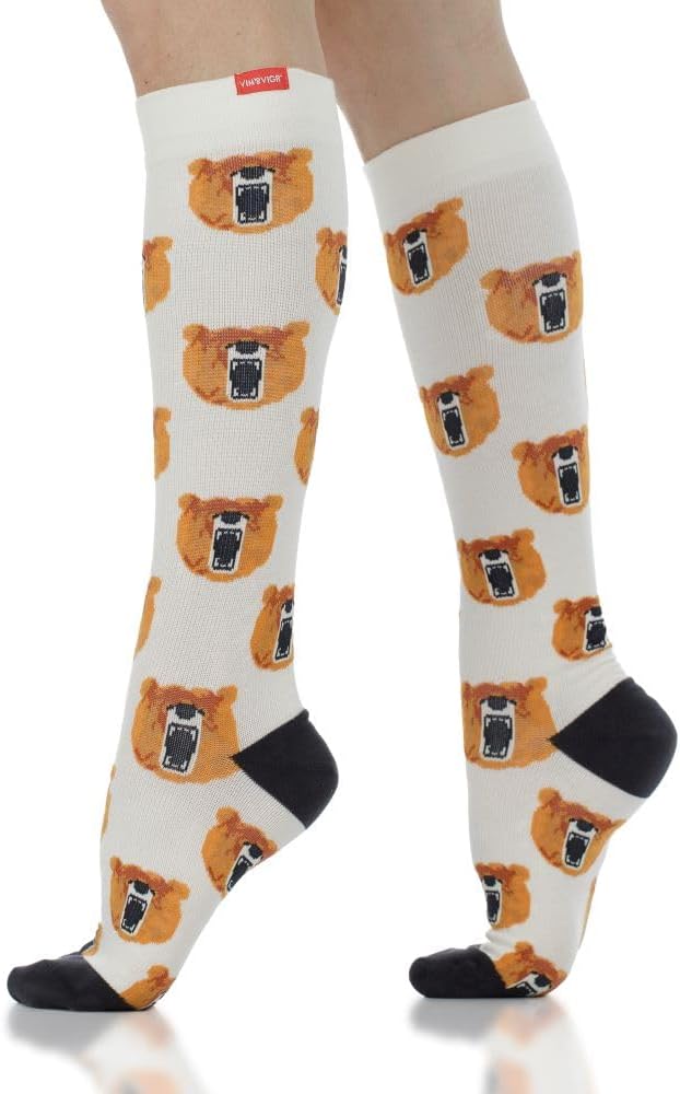 VIM & VIGR Cotton Graduated Compression Socks
