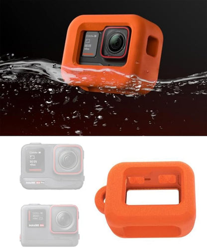 Orange Floaty Case for Insta360 Ace Pro/Insta360 Ace Camera,Diving Floating Protective Cover for Insta360 Ace Pro/Insta360 Ace