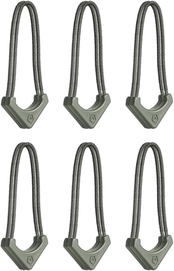 WANDRD Worryless™ Locking Zipper Pullers - Secure Your Travel Essentials - Zipper Locks for Travel Gear (Wasatch Green)