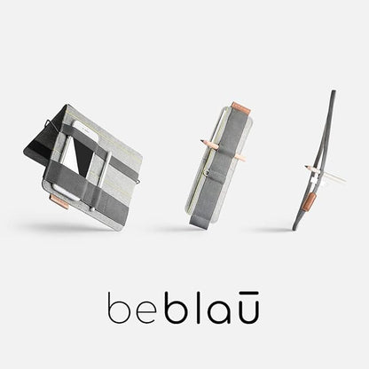 Beblau FOLD Portable TECH Organizer attachable to your Devices | Desk Sleeve | Gadget case | Working from Home Essentials | Laptop accessories | Backpack Insert | Portfolio |