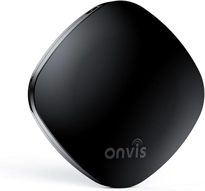 Onvis Item Finders Tracker Work with Apple Find My APP (iOS Only, Not for Android), Smart Bluetooth Locator for Keys, Luggage Suitcases, Bags Wallets, Backpack, IP67 Waterproof (1) (1)