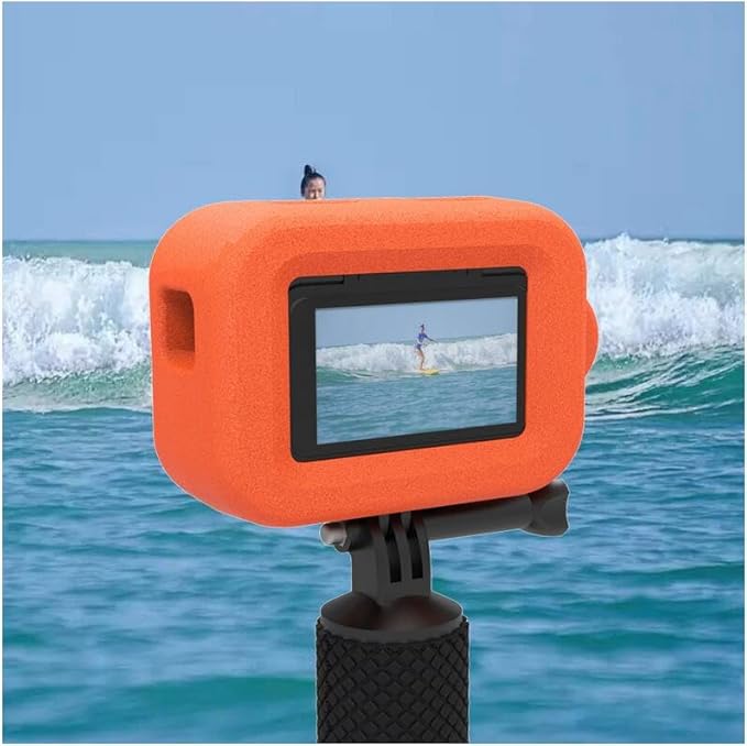 Orange Floaty Case for Insta360 Ace Pro/Insta360 Ace Camera,Diving Floating Protective Cover for Insta360 Ace Pro/Insta360 Ace