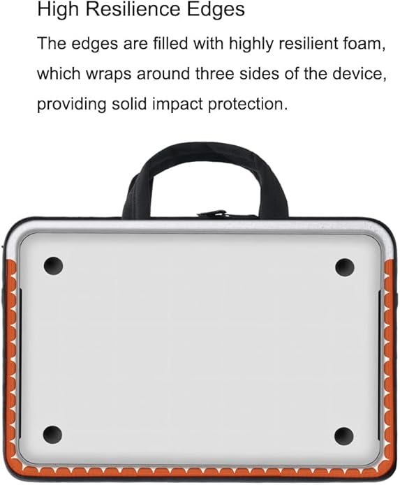 Slim Business Laptop Sleeve, Lightweight Protective Case with Handle & Pockets for 14/15.6" Laptops