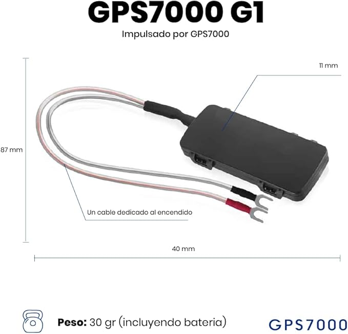 GPS7000-4G Hidden GPS Tracker for Vehicles | 12 Months of Service Included |Easy Self-Installation| After The 12 Months Included in The Service, You can Choose to Suscribe | No Hidden Fees
