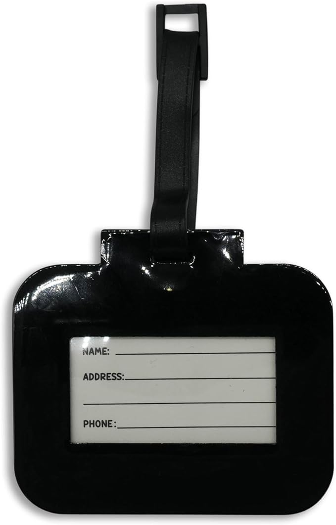 Funny Luggage Tag – Hilarious Travel ID Tag with Sarcastic Saying – Durable & Easy to Spot Suitcase Tag for Men, Women, Frequent Flyers, or Gag Gift for Travelers - Trippin