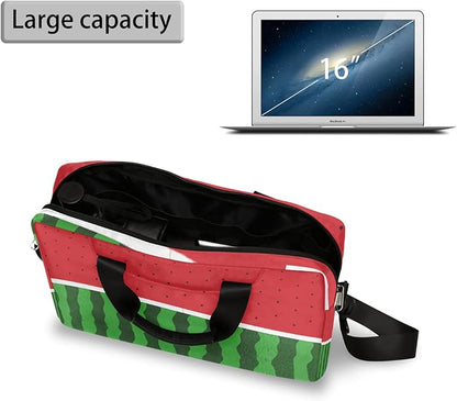 Cute Laptop Shoulder Bag for Women Men, Computer Laptop Bag Laptop Sleeve Case Laptop Satchel Briefcase Carrying Bag QA-1