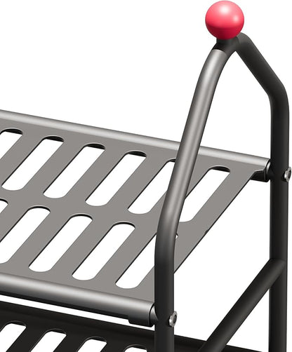 Shoe Rack, 3-Tier Shoe Organizer, Metal Storage Shelf, Shoe Rack for Closet, Free Standing Shoe Racks for Entryway, Garage & Doorway, Sturdy Shoe Shelves, Black