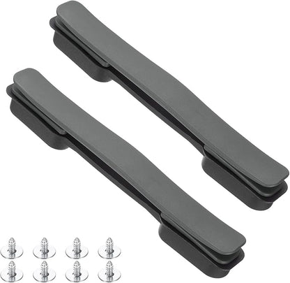uxcell 2 Pcs Luggage Handle Replacement 8.5 Inch Suitcase Handle Carry Strap Plastic Pull Handle Grip Luggage Replacement Parts with Screws for Suitcase Box Luggage Case, Dark Grey