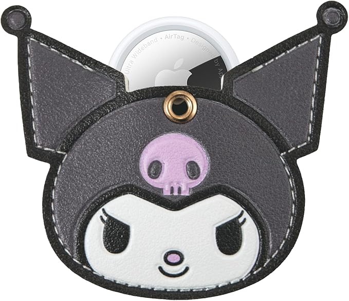 Sonix x Sanrio Character Keychain Case Compatible with Apple AirTag | Protective AirTag Cover Keychain | Kuromi