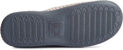 Laura Ashley Ladies Spa Rugged Slippers With Memory Foam Insole