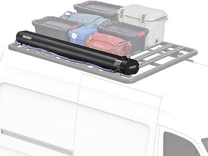 Yakima RoadShower Portable Aluminum Pressurized Water Storage with Garden Hose Adapter and 2 Outlet Water Ports