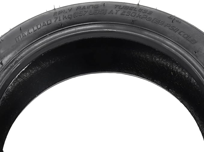 10x2.70-6.5 Tubeless Tire, Vacuum Tyres for 10 Inch Scooter Wheel, 70/65-6.5 Electric Scooter Tires Wear-Resistant Thickened Balance Scooter Wheels Replacement parts