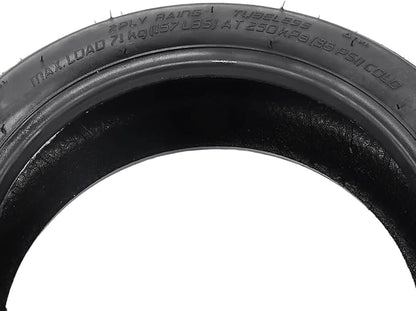 10x2.70-6.5 Tubeless Tire, Vacuum Tyres for 10 Inch Scooter Wheel, 70/65-6.5 Electric Scooter Tires Wear-Resistant Thickened Balance Scooter Wheels Replacement parts