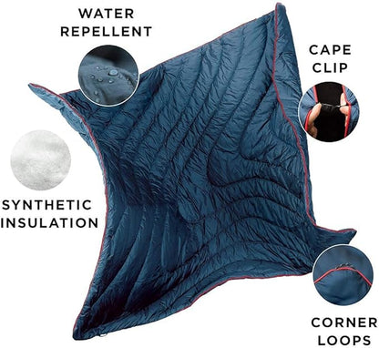 Rumpl Original Puffy Blanket - PYRO Fade - 2P