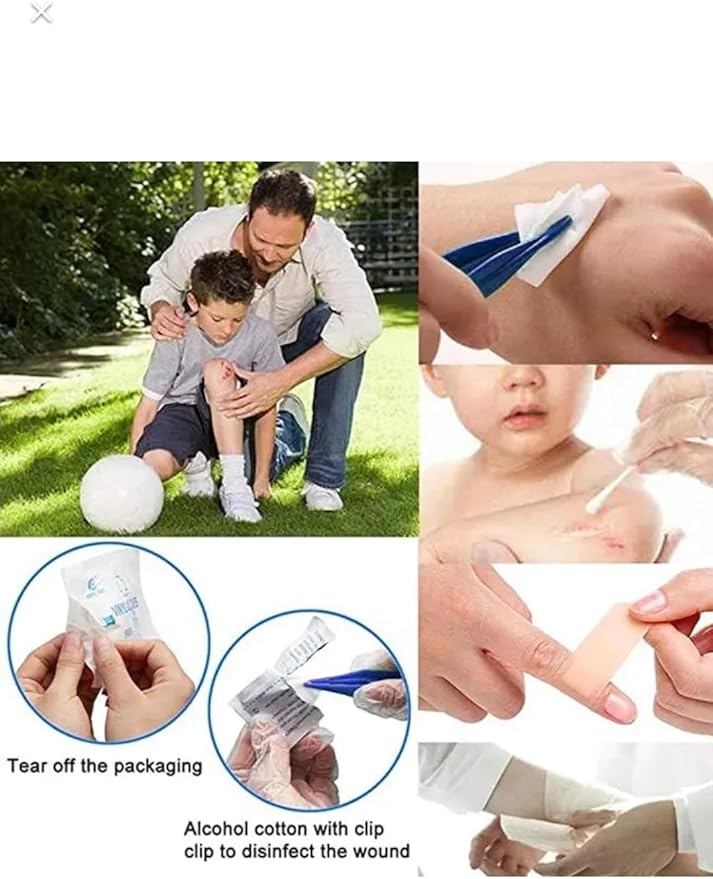 First Aid Kit, 301 Pieces, Survival Kit with Water-Resistant Case, Compact Size for Camping, Hiking, Car, Home, First aid