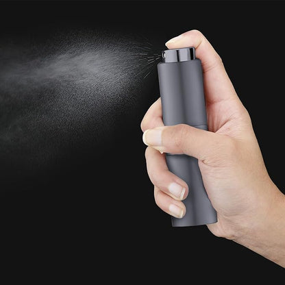 Perfume Travel Refillable Atomizer Bottle: Cologne Spray Mini for Refill - Empty Fragrance Sprayer for Men - Large Size 20ML Grey