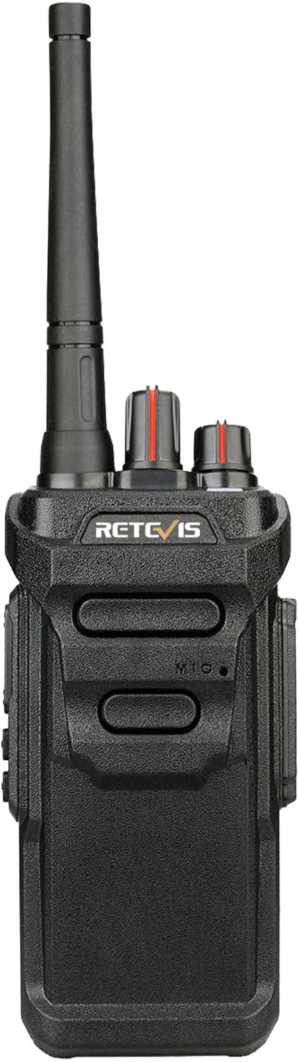 Retevis RT48 Waterproof Walkie Talkies,Heavy Duty Rugged 2 Way Radio,IP67 Dustproof,Waterproof up to 1m/30min,1200mAh Rechargeable Professional Two Way Radio,VOX,SOS,for Construction Business(6Pack)