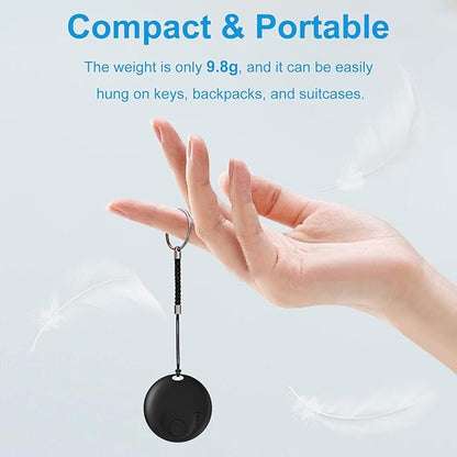Smart Tracker Tags-4pack,Items Finder Works with Apple Find My App(iOS Only),Replaceable Battery,Trakcer Tag Locator for Keys,Suitcases,Backpack,Bicycle,etc.(Not for Android)