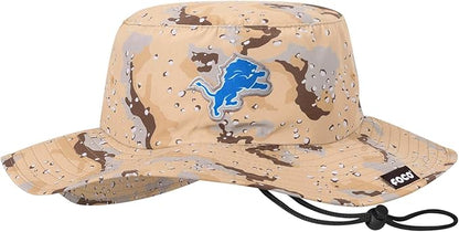 NFL Solid Team Color Logo Sport Outdoor Sun Bucket Boonie Hat