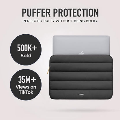 Vandel The Original Puffy Laptop Sleeve Case, 13-14 inch Laptop Sleeve Bag, Laptop Case 13.3 Inch, Compatible with MacBook Air 13/14, iPad 12.9, HP Dell ASUS, Computer Bag Cover