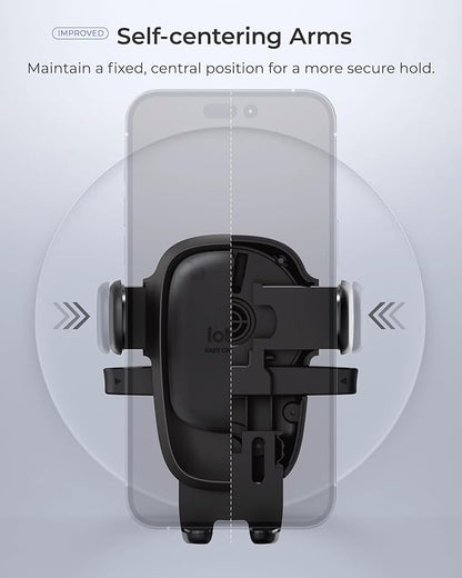 iOttie Easy One Touch Advanced Phone Mount for Tesla Model 3 and Model Y Screens - Universal Cell Phone Holder for iPhone, Google, Samsung, Moto, LG, and All Other Smartphones Black