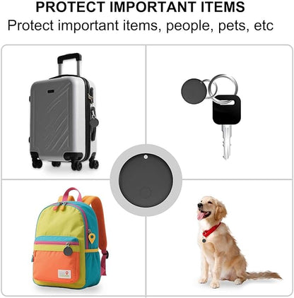 Mini GPS Tracker for Vehicles, Hidden Tracking Device for Vehicles, Car Tracker No Subscription Work with Find My (iOS Only), Vehicle Tracker with Audio for Kids, Dogs, Key, Luggage, Bag (2)