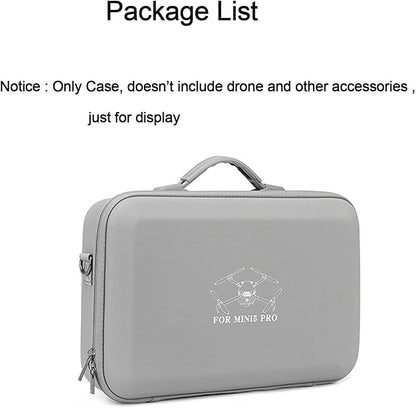 Mini 5 Pro Case, EVA Carrying Case For DJI Mini 5 Pro Fly More Combo (RC-N3)/(RC2) All-in-One Portable Hard Handheld Box Bag Storage Camera Drone Body/Remote Control/Other Accessories
