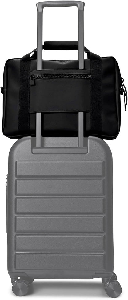 RAINS Texel Tech Bag - Black Waterproof Water Resistant Water Repellent Laptop Bag Unisex Commuter Travel Case 15" Computer Sleeve Tech Organizer - 2 Year Warranty
