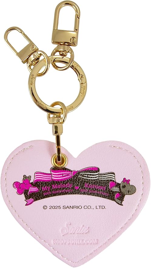 Sonix x Sanrio Keychain Case Compatible with Apple AirTag | Protective AirTag Cover Keychain Charm | Kuromi & My Melody 20th Anniversary