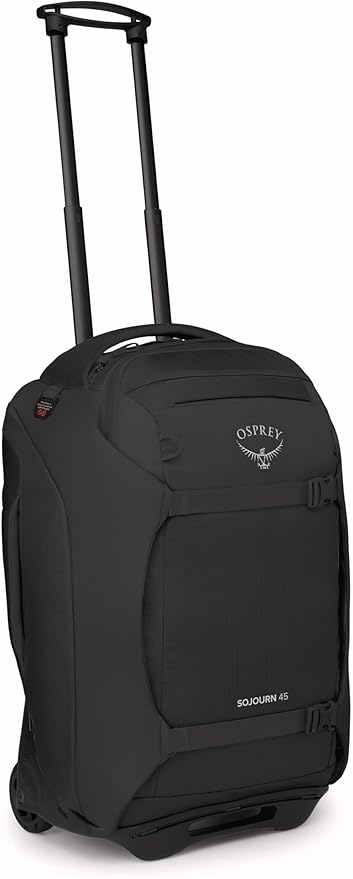 Osprey Sojourn 22"/45L Wheeled Travel Backpack with Harness, Black